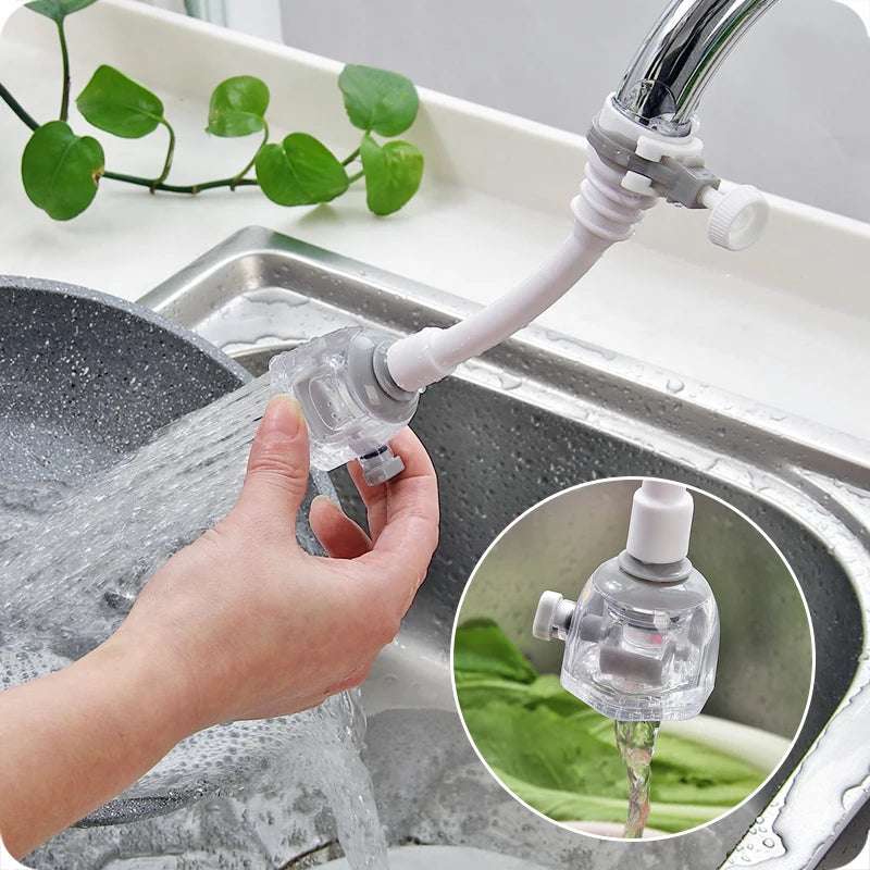 360° Rotatable Water-Saving Faucet Extender